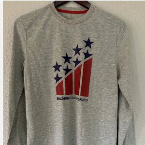 NWT MEDIUM UNISEX Bolder Boulder 2023 long sleeve T-shirt 10K Memorial Day